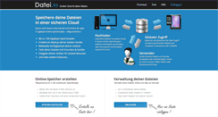 Desktop Screenshot of datei.to